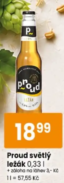 TEMPO Proud světlý ležák nabídka