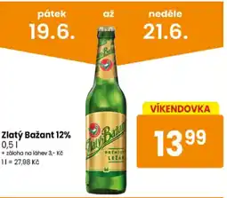 TEMPO Zlatý Bažant 12% nabídka