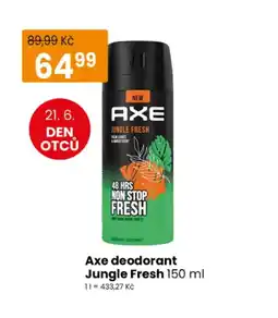 TEMPO Axe deodorant Jungle Fresh nabídka