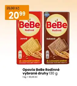 TEMPO Opavia BeBe Rodinné nabídka