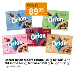 TEMPO Dezert Orion Modré z nebe , Oříšek, Od srdce, Maraska, Nugát nabídka