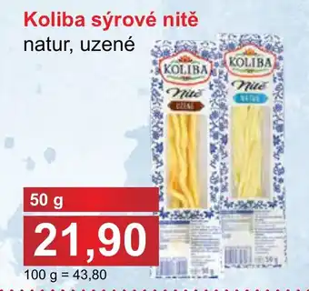 PLUS JIP Koliba sýrové nitě nabídka
