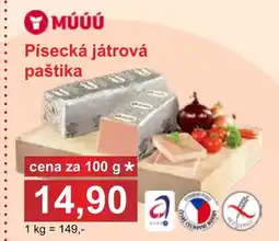 PLUS JIP Písecká játrová paštika nabídka