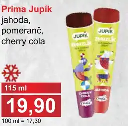 PLUS JIP Prima Jupík jahoda, pomeranč, cherry cola nabídka
