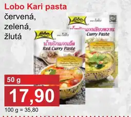 PLUS JIP Lobo Kari pasta nabídka