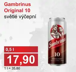 PLUS JIP Gambrinus Original 10 nabídka