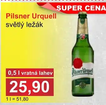 PLUS JIP Pilsner Urquell nabídka