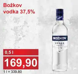PLUS JIP Božkov vodka 37,5% nabídka