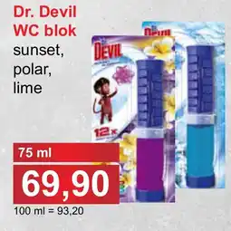 PLUS JIP Dr. Devil WC blok nabídka