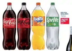 Makro Coca-Cola, Fanta, Sprite nabídka