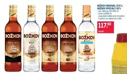 Makro BOŽKOV ORIGINÁL 37,5 %, BOŽKOV SPECIÁLY 30 % nabídka