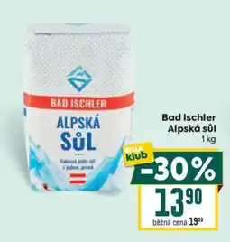 Billa Bad Ischler Alpská sůl nabídka