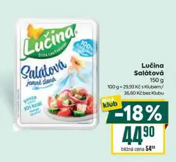 Billa Lučina Salátová nabídka