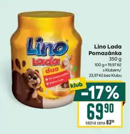 Billa Lino Lada Pomazánka nabídka
