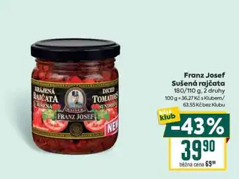 Billa Franz Josef Sušená rajčata nabídka