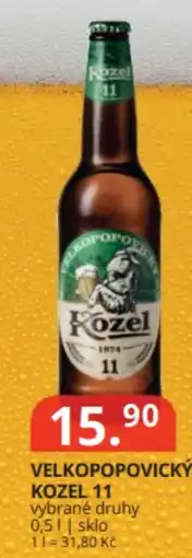 Potraviny CZ Velkopopovický kozel 11 nabídka
