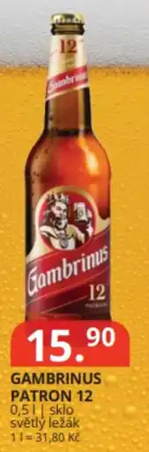 Potraviny CZ Gambrinus patron 12 nabídka