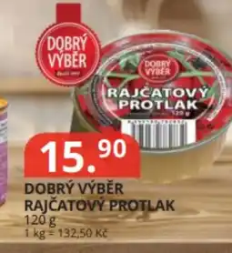 Potraviny CZ Dobrý výběr rajčatový protlak nabídka