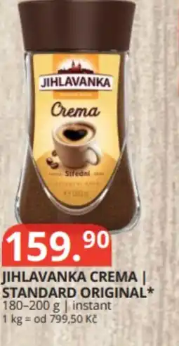 Potraviny CZ Jihlavanka crema | standard original nabídka