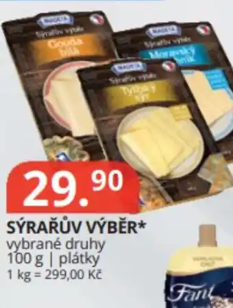 Potraviny CZ Sýrařův výběr nabídka