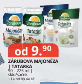 Potraviny CZ Zárubova majonéza/ tatarka nabídka