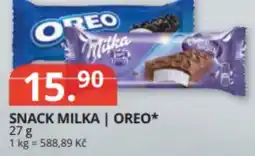 Potraviny CZ Snack milka | oreo nabídka