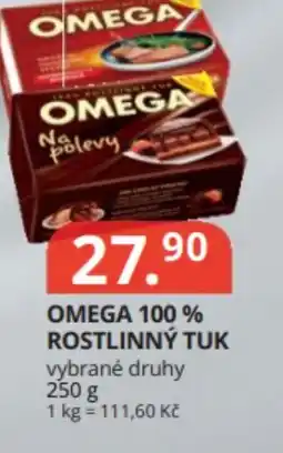Potraviny CZ Omega 100% rostlinný tuk nabídka