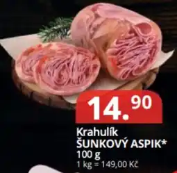Potraviny CZ Krahulik šunkový aspik nabídka