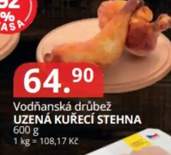 Potraviny CZ Vodňanská drůbež uzená kuřecí stehna nabídka