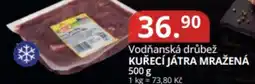 Potraviny CZ Vodňanská drůbež kuřecí játra mražená nabídka