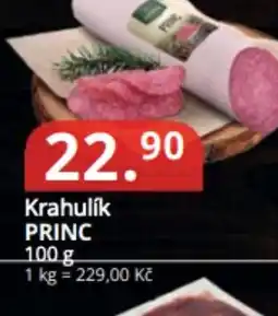 Potraviny CZ Krahulík Princ nabídka