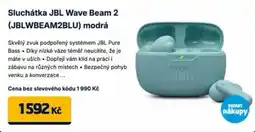 Datart Sluchátka JBL Wave Beam 2 (JBLWBEAM2BLU) modrá nabídka