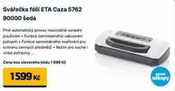 Datart Svářečka fólií ETA Caza 5762 90000 šedá nabídka