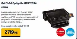 Datart Gril Tefal Optigrill+ GC712834 černý nabídka