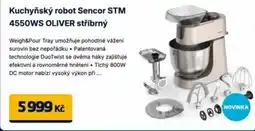 Datart Kuchyňský robot Sencor STM 4550WS OLIVER stříbrný nabídka