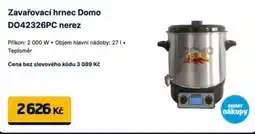 Datart Zavařovací hrnec Domo DO42326PC nerez nabídka