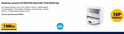 Datart Robotický vysavač ETA MASTER AQUA PRO 7229 90000 bílý nabídka