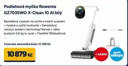 Datart Podlahová myčka Rowenta GZ7035WO X-Clean 10 Al bílý nabídka