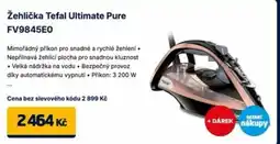 Datart Žehlička Tefal Ultimate Pure FV9845E0 nabídka
