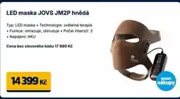 Datart LED maska JOVS JM2P hnědá nabídka
