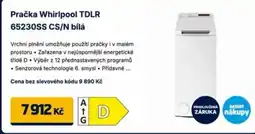Datart Pračka Whirlpool TDLR 65230SS CS/N bílá nabídka