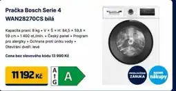 Datart Pračka Bosch Serie 4 WAN28270CS bílá nabídka