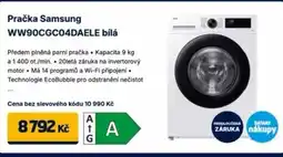 Datart Pračka Samsung WW90CGC04DAELE bílá nabídka