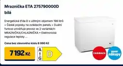 Datart Mraznička ETA 275790000D bílá nabídka