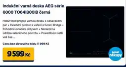 Datart Indukční varná deska AEG série 6000 TO64IBOOIB černá nabídka