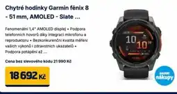 Datart Chytré hodinky Garmin fēnix 8 -51 mm, AMOLED - Slate nabídka