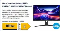 Datart Herní monitor Dahua LM25- F342CO (LM25-F342CO) černý nabídka