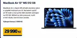 Datart MacBook Air 13" M5 512 GB nabídka