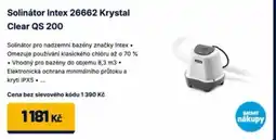 Datart Solinátor Intex 26662 Krystal Clear QS 200 nabídka
