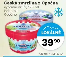 Konzum Česká zmrzlina z Opočna nabídka